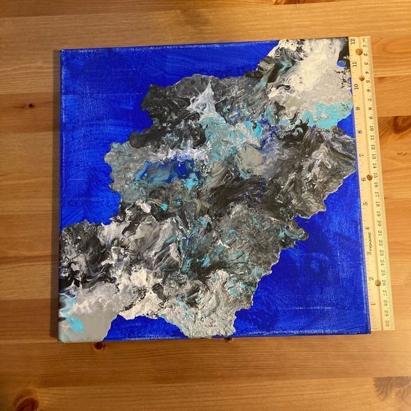 New Original Signed Artwork Acrylic on Canvas - Picture 4 of 5